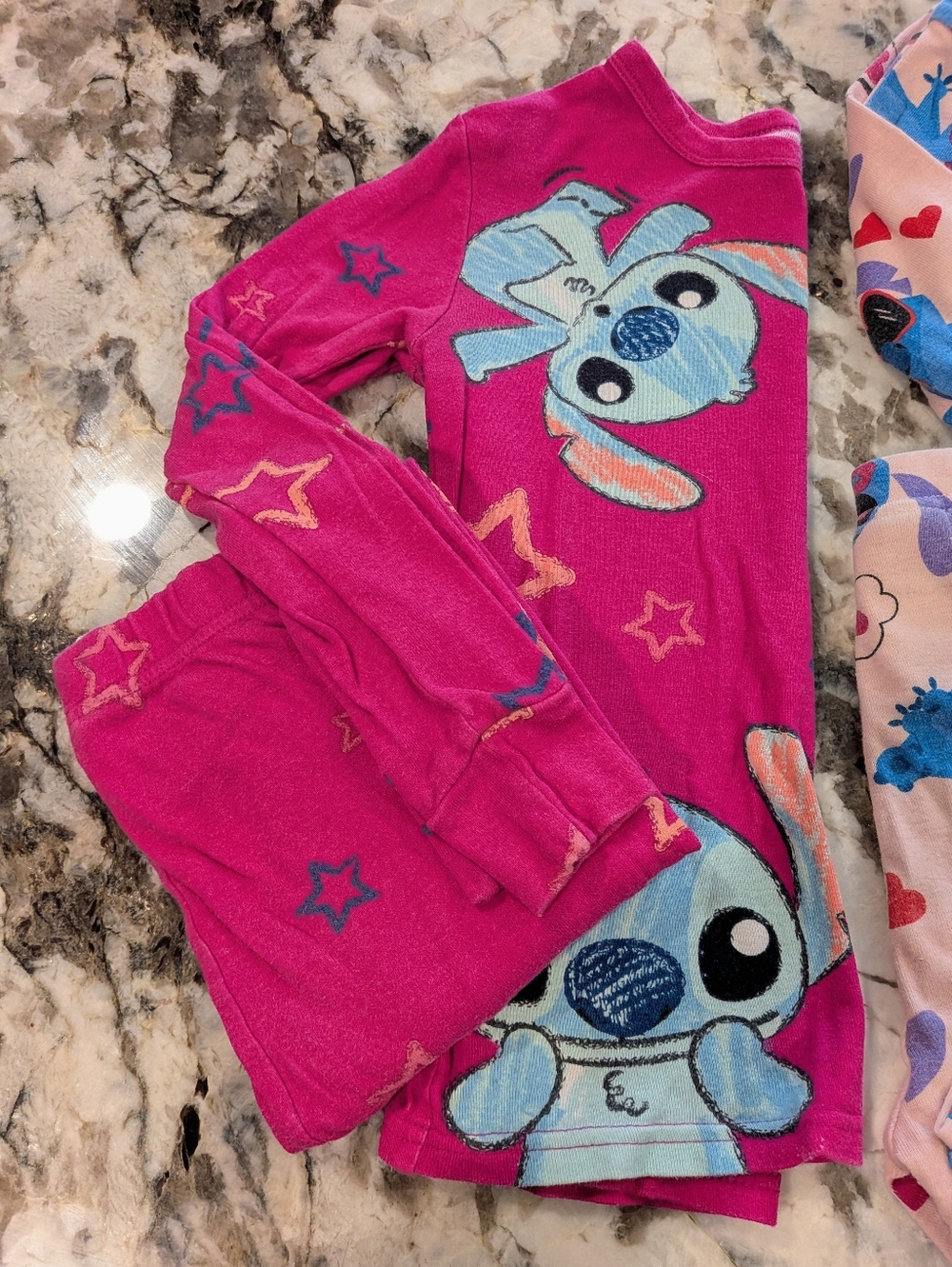 Girls Stitch Pajama Sets